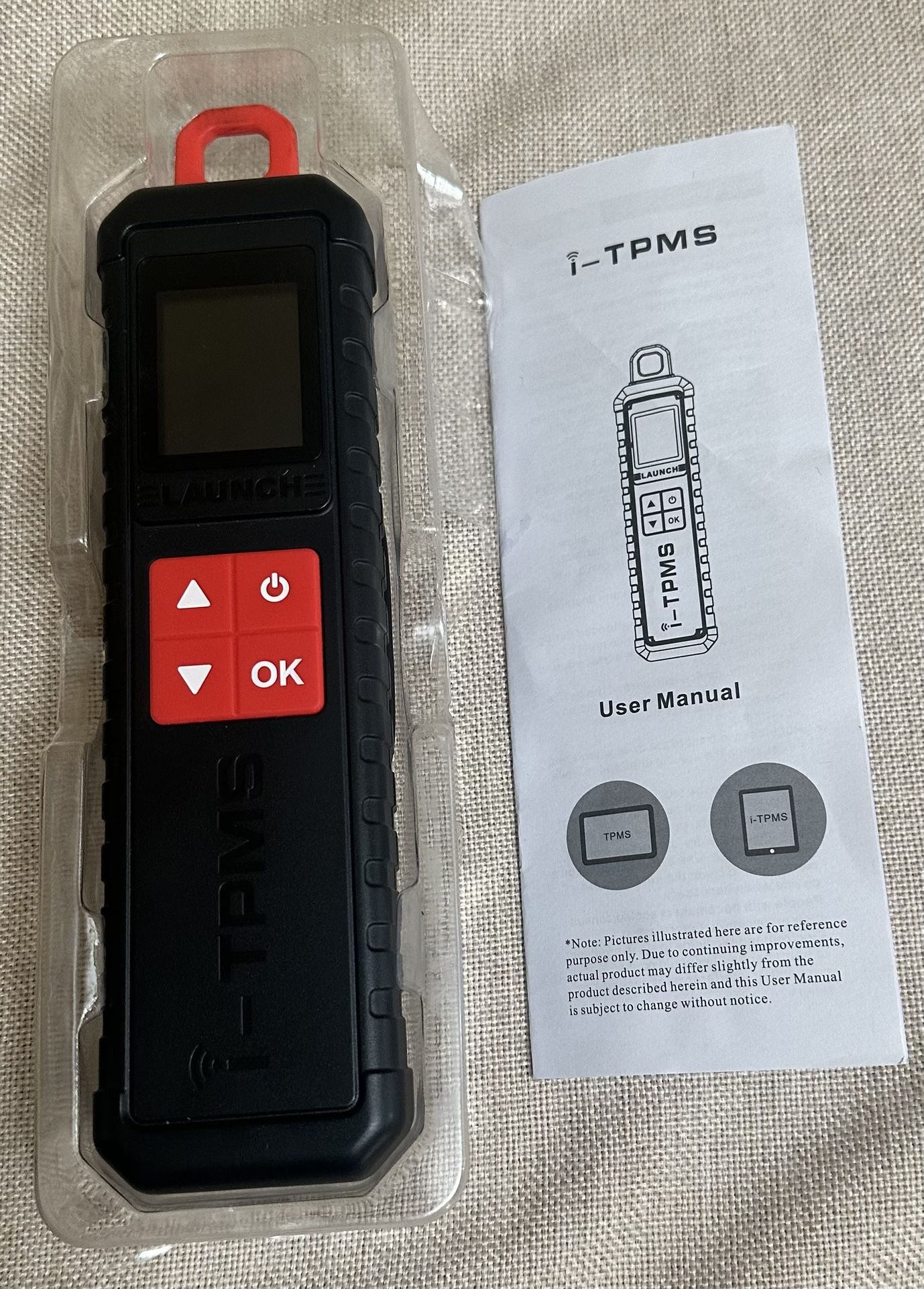 Launch i-TPMS Handheld Tire Pressure Service Tool work with X431 Scanner & Sensor, Brand New without Box