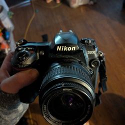 Nikon D200 Camera With Lens 
