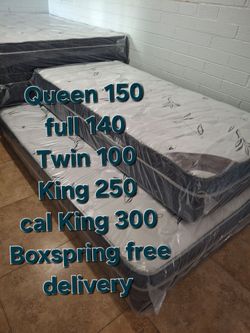 Mattress Pillow Top New