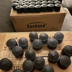 50+ Black Votive Candles