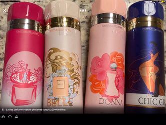 4 ladies perfumes deluxe perfumes spray 200 ml 6.6 oz