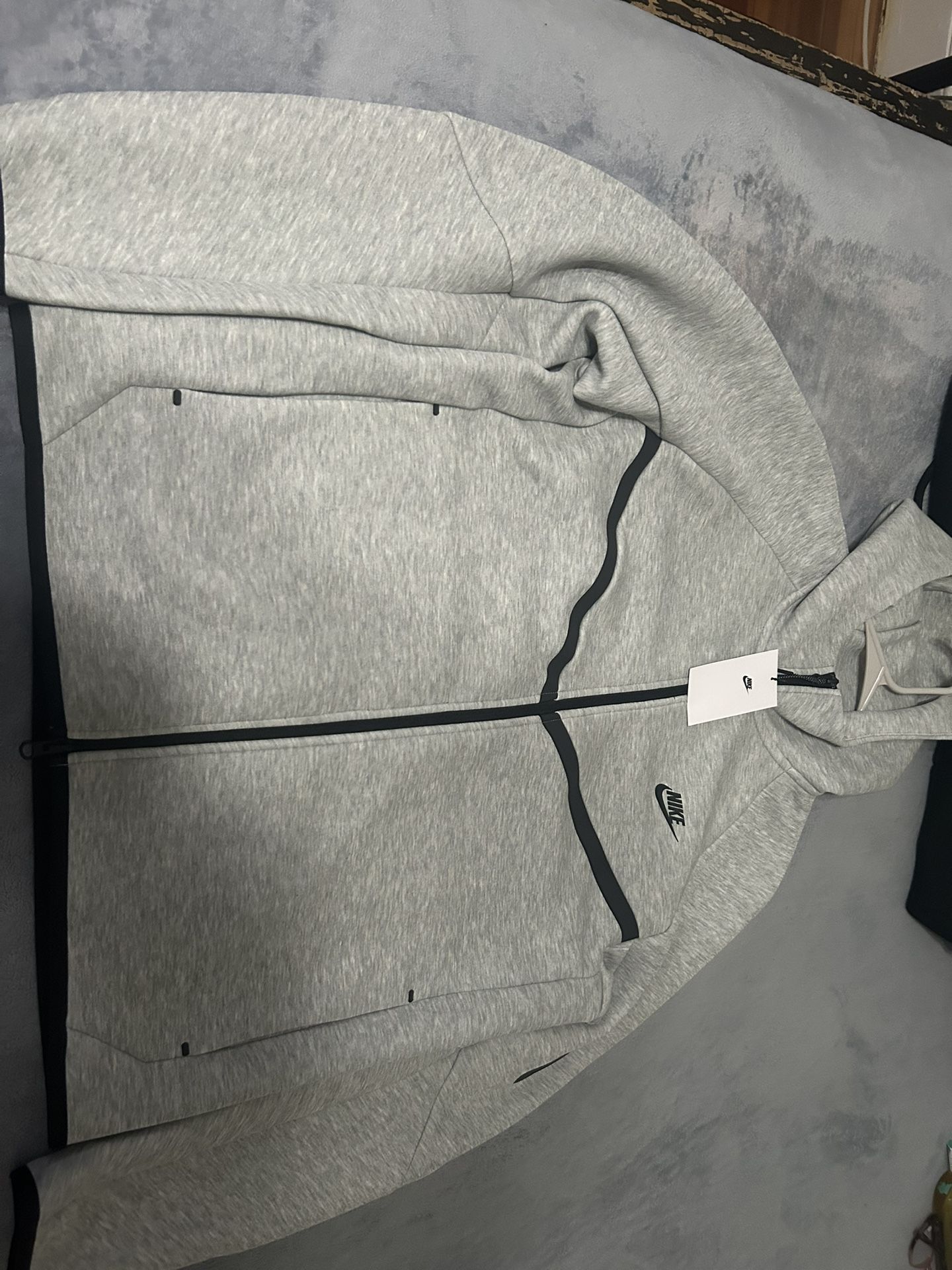 Grey Nike Tech Sweater