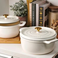 Tramontina Cast Irons! White And Blue!