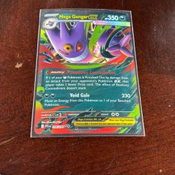 Mega Gengar Ex Pokemon Card 
