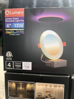 Lumari Smart lED WiFi Recessed 6in Lighting