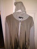 Men's Theory zip-up hoodie jacket xxl