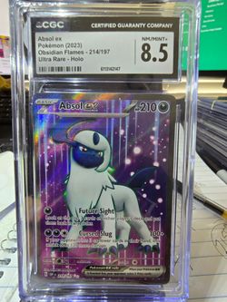 Absol Ex. Obsidian Flames Ultra Rare Holo NM/MINT 8.5