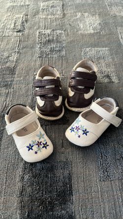 Two Pairs Of Jack&Lily Shoes, 18-24months