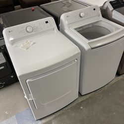 LG Top Load Washer And Dryer Set
