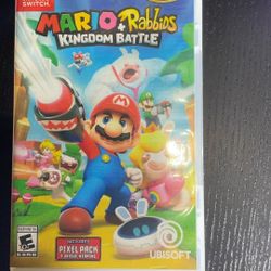 Mario Plus Rabbids Kingdom Battle for Nintendo Switch - CIB / complete in box