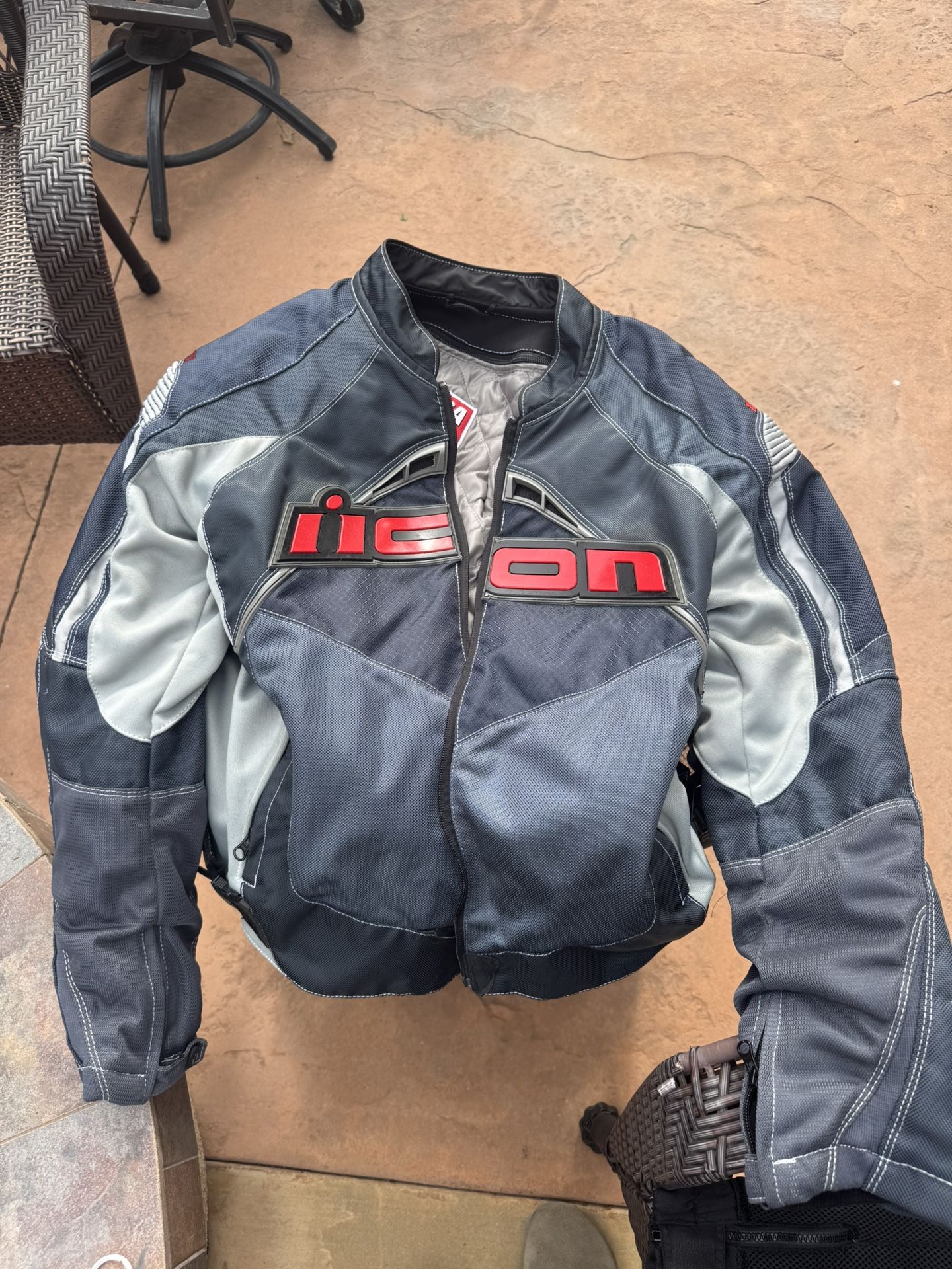 Icon street bike jacket