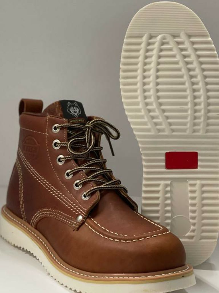 Botas de Piel De México Cómodas Para Trabajar