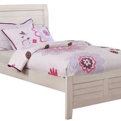 Twin Antique White Bed Frame Brand New In Box