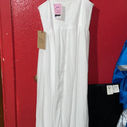 New large white dress