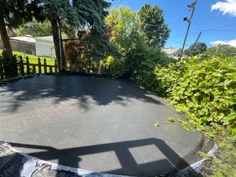 Trampoline very large