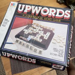 Upwards Word-building Game