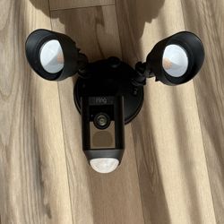 Ring Floodlight Wired camera