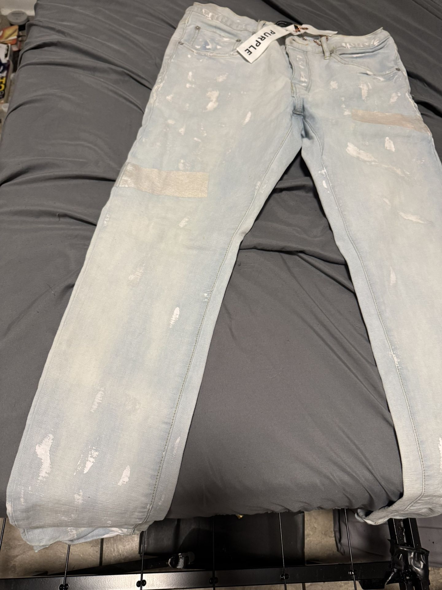 Purple Jeans Size 34 Never Worn 