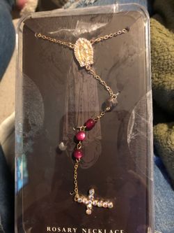 Rosary necklace