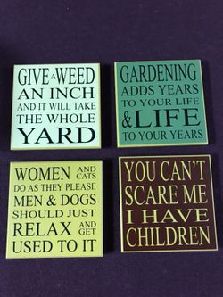 Wall Art Hanging or Coasters