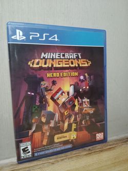 PS4 MINECRAFT DUNGEONS