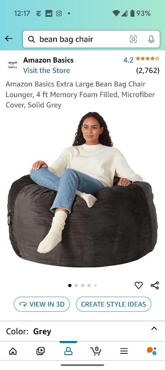Extra Large Bean Bag Chair