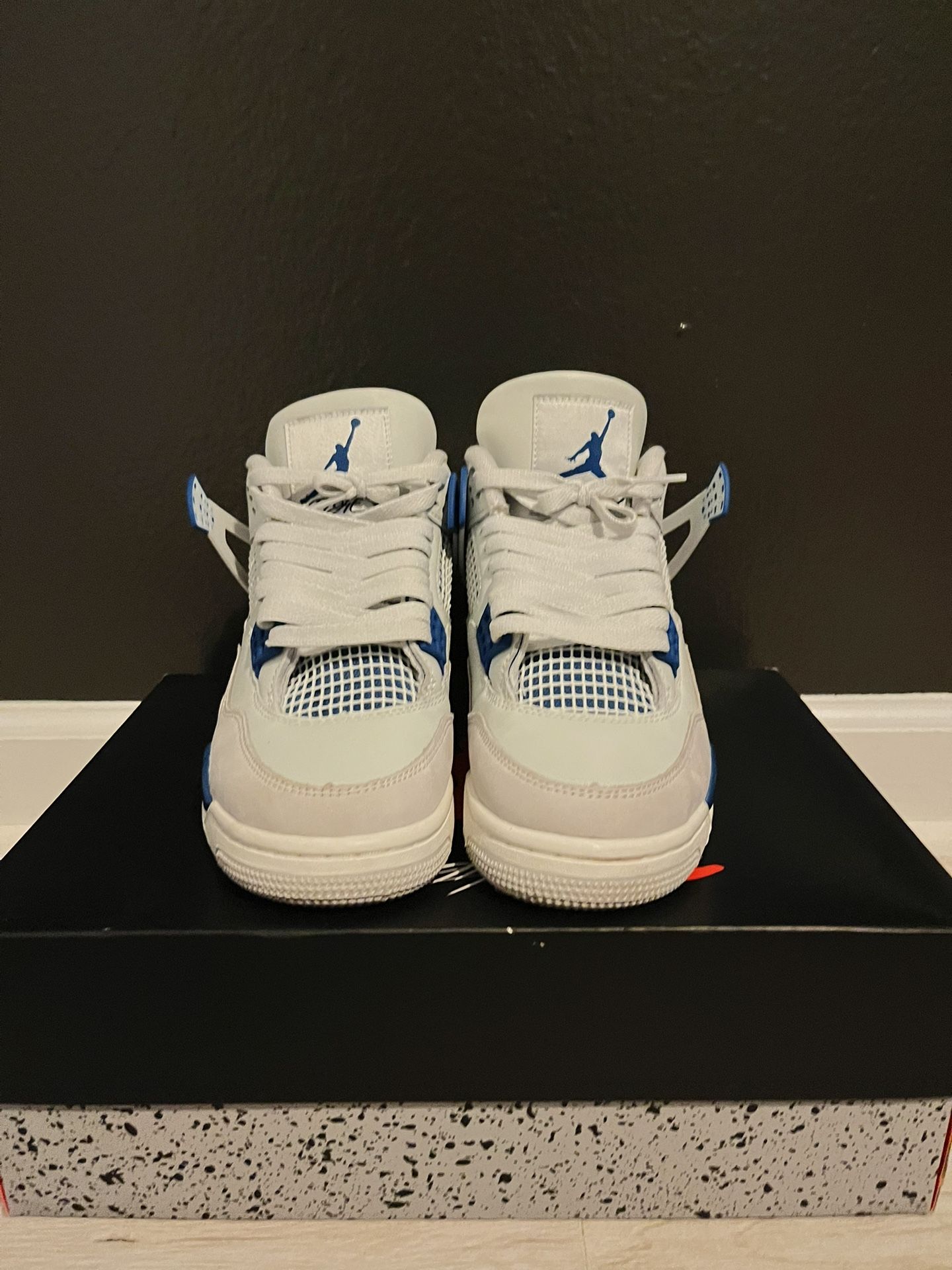 Jordan 4 Blue Military