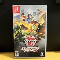 Bakugan Champions of Vestroia for Nintendo Switch video game console system Lite Oled