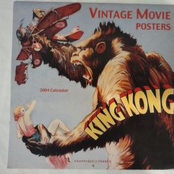 2004/2026 12 Month Calendar Of Vintage Hollywood Posters