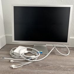  One (1) Apple Cinema Display Monitor