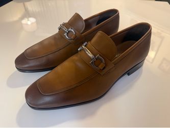 Ferragamo Tan / Cognac Leather Loafer