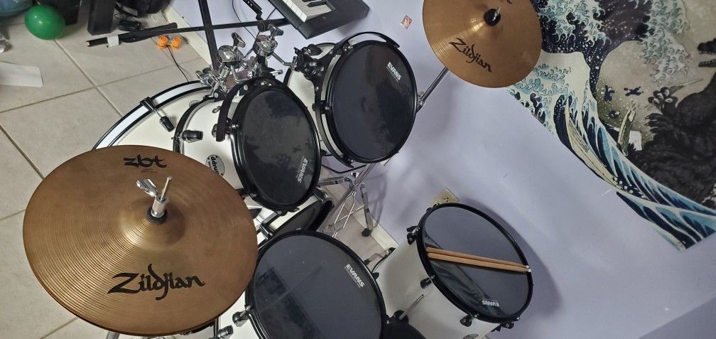 5 Piece ddrum Drum Set
