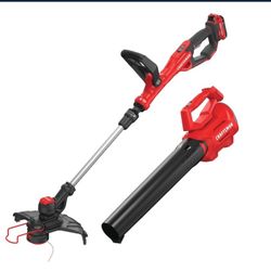 String Trimmer and Leaf Blower Combo