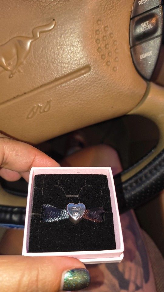 Authentic Pandora Dad Charm