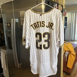 Fernando Tatis Jr Official San Diego Padres Autographed jersey 