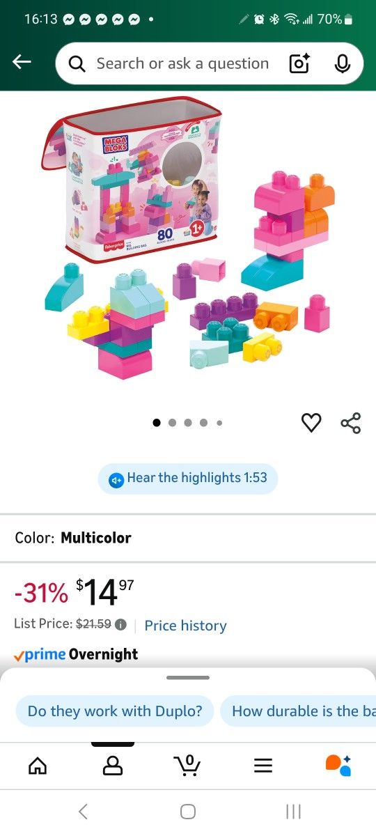 Mega Bloks First Builders