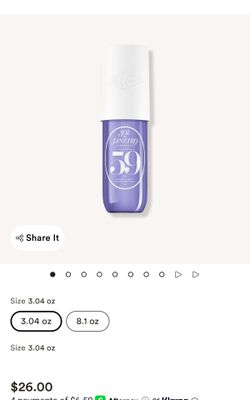 Sol de Janeiro Cheirosa 59 Perfume Mist 3.04 oz $20