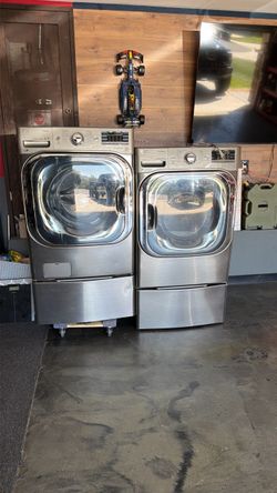 LG washer and dryer