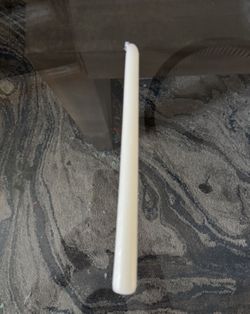 28 new ivory taper candles