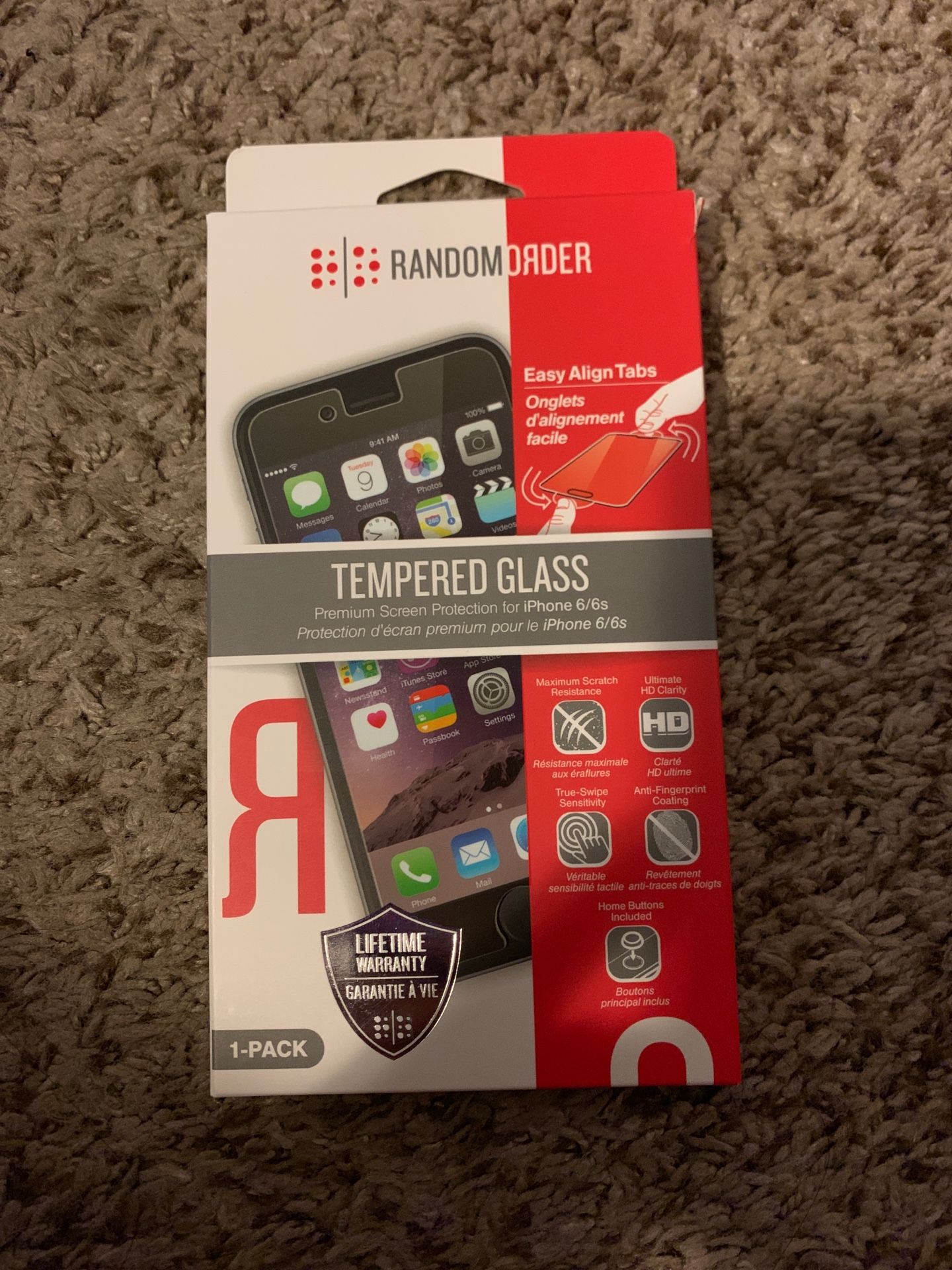 glass screen protector for iPhone 6/6s