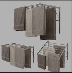 Smartsome Wall Mounted Clothes Drying Rack | 22" Wide | 60lb Capacity