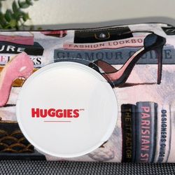 Diaper bag  Diaper/Pull-Ups and Wipe Pouch Mini Pañalera Gifting or keeping