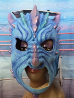 Official AAA Lucha Libre Drago Latex Halloween Pro Wrestling Mask New Luchador

WWE 
See Full Video on the Rudos Revolution Youtube Channel