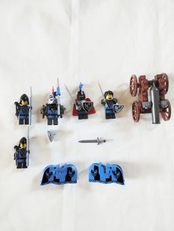 Lego Black Falcon Knight Minifigures Lot of 5