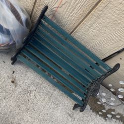Small Little Bench For Garden Or Doll Iron A Little Heavy 