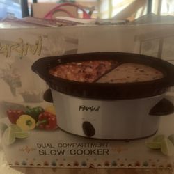 Parini, Kitchen, Parini Dual Compartment Slow Cooker New