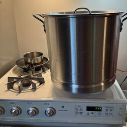 15 Inch In Height Tamal Steamer Used Twice $10 