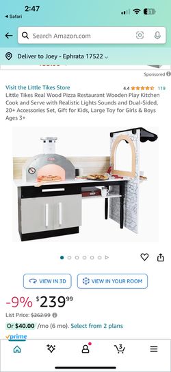 NEW little tikes pizza restaurant