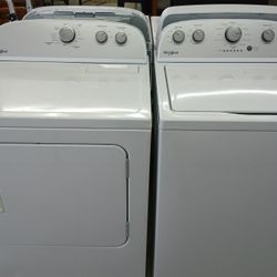 Whirlpool Washer & Dryer for Sale 
(Works Great)
Comes w/Warranty 
Delivery Available