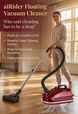 aiRider Floating Canister Vacuum Cleaner